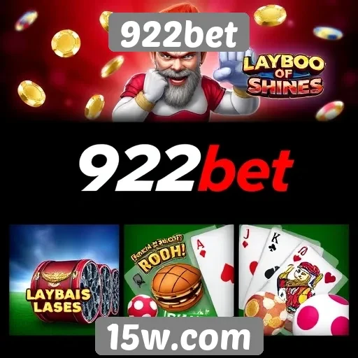 Variedade de jogos disponíveis na plataforma 922bet